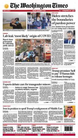 The Washington Times - December 3, 2024