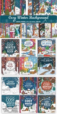 20+ Cosy Winter Backgrounds
