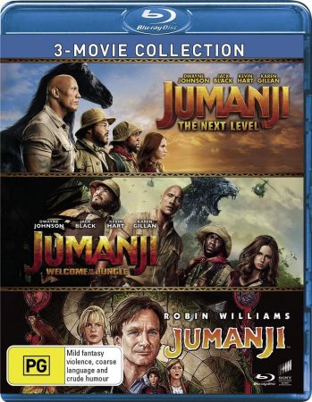 Jumanji Collection 1080p BRRip x264 AC3 DiVERSiTY