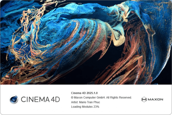Maxon Cinema 4D 2025.1.0 (x64) Multilingual