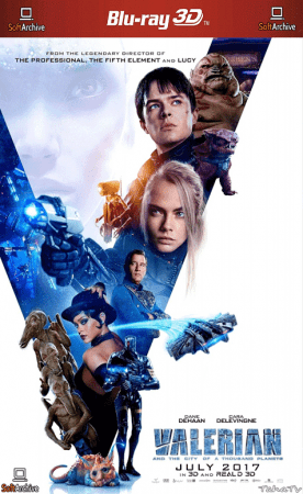 Valerian And The City Of A Thousand Planets 2017 1080p 3D HSBS BluRay x264-SUP3R