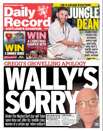 Daily Record - December 3, 2024