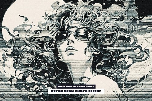 Retro Scan Photo Effect - 290876461 - 2VKMXM6 | SoftArchive