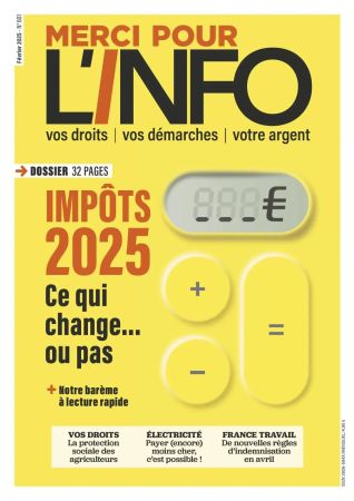 Merci Pour L'info N.601 - Fevrier 2025