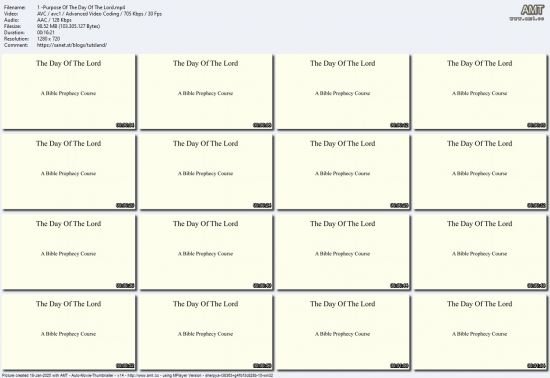 The Day Of The Lord (Tribulation)