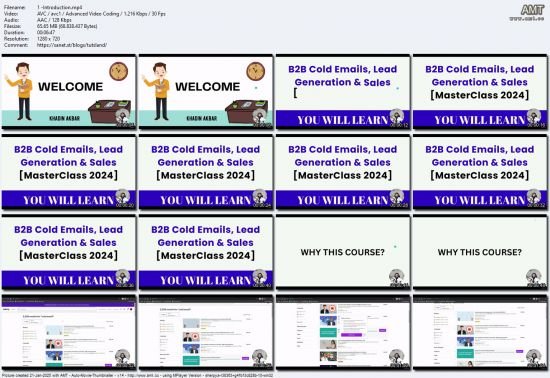 AI Cold Emails, Lead Generation &amp; Sales Masterclass 2024
