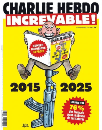 Charlie Hebdo - 7 Janvier 2025