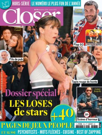 Closer Hors-Serie Jeux N.76 - Decembre 2024 - Janvier 2025