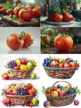 Fruits Food Photography Backround Bundle #07