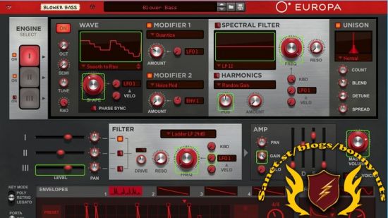 Synthesis with Propellerhead Reason - Europa