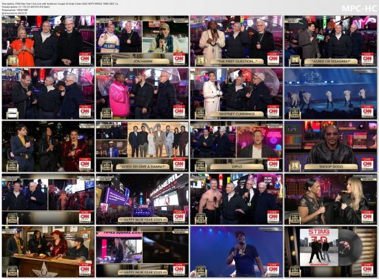 VA - CNN New Year's Eve Live with Anderson Cooper & Andy Cohen 2025 (2024) HDTV, 1080i