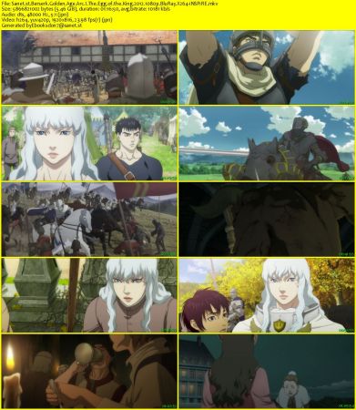 Berserk Golden Age Arc I The Egg of the King 2012 1080p BluRay X264-iNSPiRE