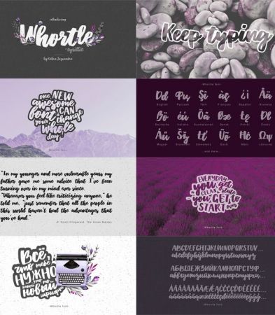 Fonts Family Whortle OTF TTF