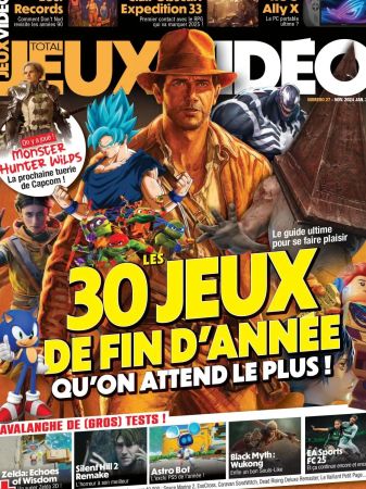 Total Jeux Video N.27 - Novembre-Decembre 2024 - Janvier 2025
