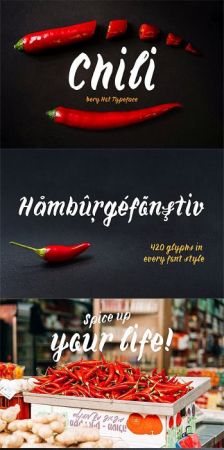 Fonts Family Chili-handwritten TTF OTF