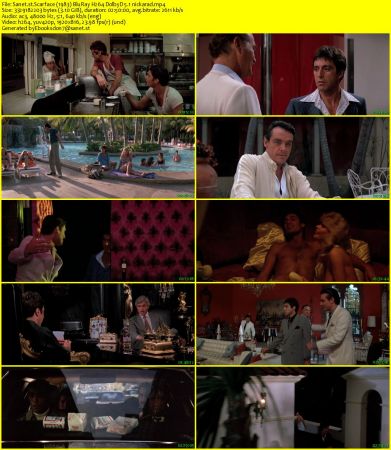 Scarface 1983 BluRay H264 DolbyD 5.1 nickarad
