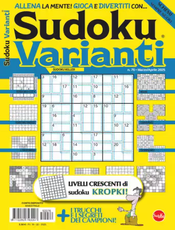 Sudoku Varianti - No. 76, 2025