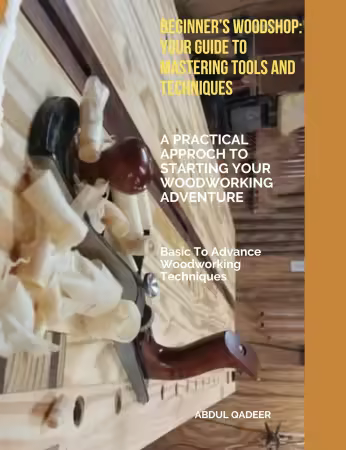 BEGINNER'S WOODSHOP: YOUR GUIDE TO ESSENTIAL TOOLS AND TECHNIQUES: A Practical Approach to Starting Your Woodworking Adventure