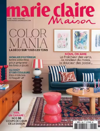 Marie Claire Maison France - No. 556, Mars/Avril 2025 (True PDF)