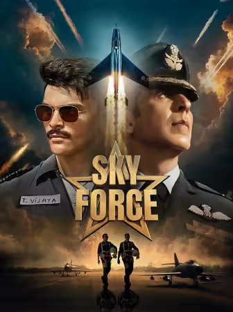 Sky Force 2025 Hindi HC WEBRip 1080p X264 AVC HE-AAC