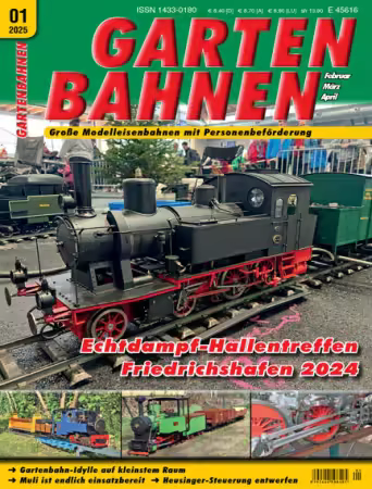 GARTENBAHNEN - Februar/Marz/April 2025