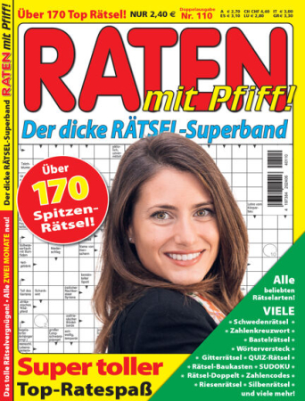 Raten mit Pfiff! - Nr. 110, 2025