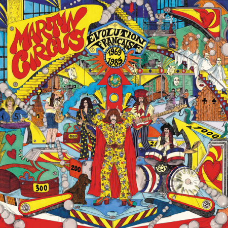 Martin Circus - Evolution Francaise (1969 - 1985) (2025) Mp3 / Flac / Hi-Res