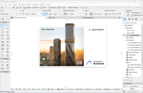 GRAPHISOFT Archicad 28.0.3 Build 3120 / 28.1.0 Build 4000 (x64)