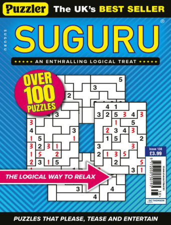 Puzzler Suguru - Issue 138, 2025