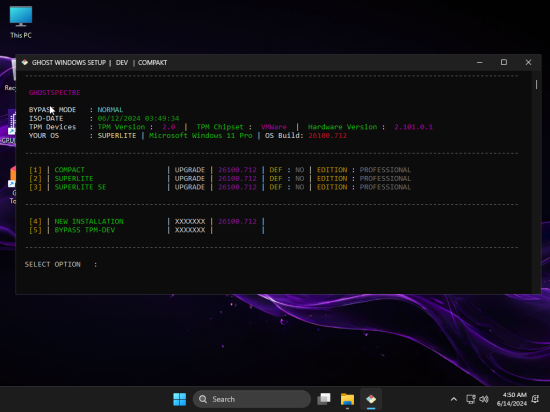 Windows 11 Enterprise LTSC 2024 24H2 Build 26100.3194 February 2025 Ghost Spectre