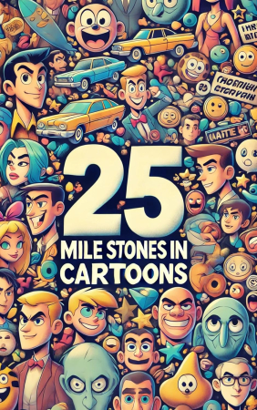 25 Mile Stones In Cartoons