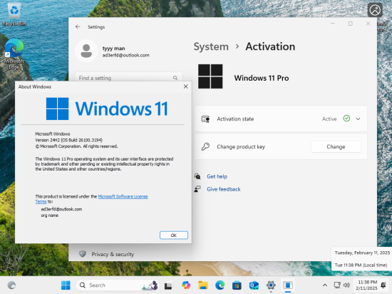 Windows 11 24H2 Build 26100.3194 9in1 Preactivated Multilingual February 2025