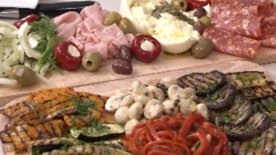 Italian Cooking - Focaccia &amp; Antipasto Vegs - Chef Antonella
