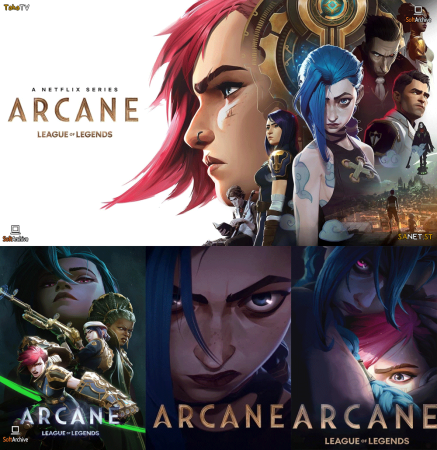 Arcane S01-S02 1080p WEBRip x265-KONTRAST