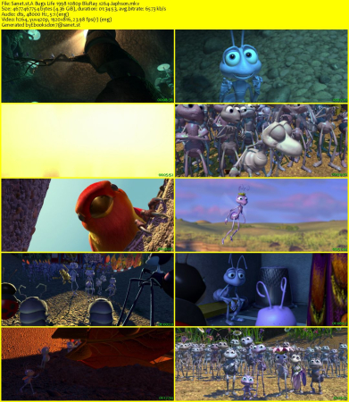 A Bugs Life 1998 1080p BluRay x264-Japhson