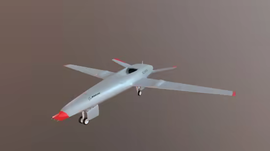 Boeing MQ-25 Stingray UAV - 3D Model