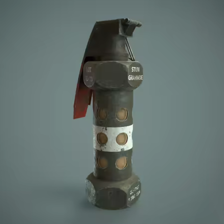 Stun Grenade - 3D Model