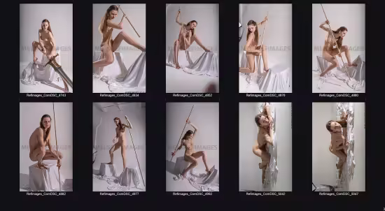 Powerful Female Action &amp; Fantasy Poses – 1400+ High-Res Reference Images