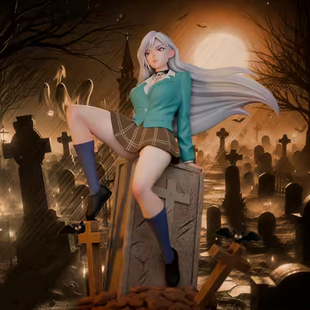 Gmeyer3D – Rosario and Vampire – Moka Akashia (NSFW) – 3D Model