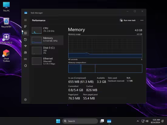 Windows 11 Pro Lite 24H2 Build 26100.3476 x64 March 2025 Ghost Spectre
