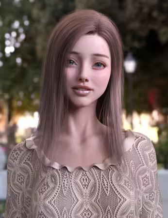 Daz3d - BS Long Hair for Genesis 8, 8.1, and 9
