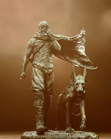Ca 3d Studios – Riddick and the Jackal – 3D Model