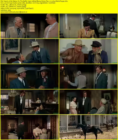 No Name On The Bullet 1959 1080p Bluray Rerip Flac 2.0 x264-RetroPeeps