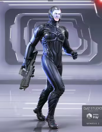 Daz3d - Titan Suit for Genesis 2 Male(s)