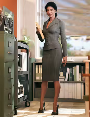 Daz3d - dForce Executive Suit for Genesis 9