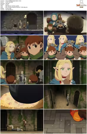 Delicious in Dungeon AKA Dungeon Meshi S01 1080p Webrip Dual-Audio EAC-3 6 0 Hi10P HEVC-Ember