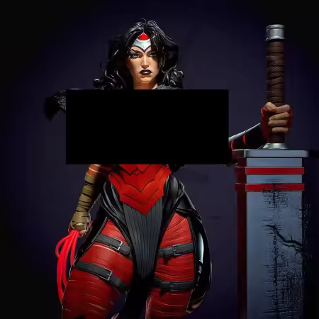 Yan-H – Wonder Woman (NSFW) – 3D Model