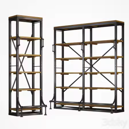 3dsky - Shelving C5 / 600 and C5 / 1800 Arkhangelsk Loft Builder 2056683 - 3D Model