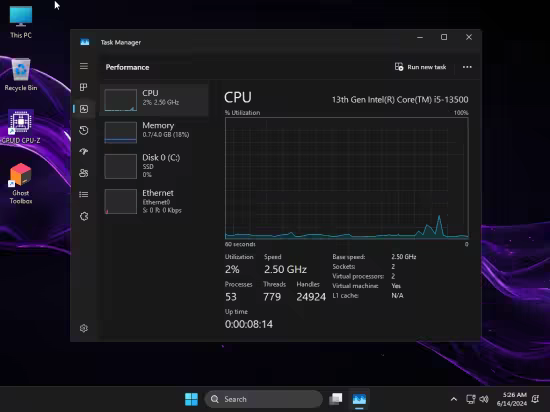 Windows 11 Home Lite 24H2 Build 26100.3476 x64 March 2025 Ghost Spectre