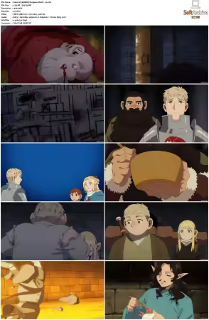 Delicious in Dungeon AKA Dungeon Meshi S01 1080p Webrip Dual-Audio EAC-3 6 0 Hi10P HEVC-Ember
